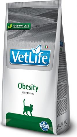  Farmina Сухой корм VET LIFE Feline Obesity диета для кошек 0,4 кг – фото 3