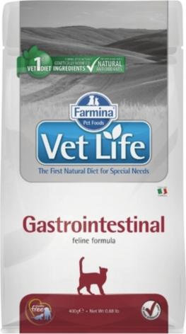 Farmina Сухой корм Vet Life Gastrointestinal Feline диета при нарушениях пищеварения для кошек 2кг – фото 8 Farmina Сухой корм Vet Life Gastrointestinal Feline диета при нарушениях пищеварения для кошек 2кг – фото 8