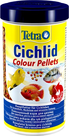 Tetra Корм Cichlid Colour Complete Food for All Cichlids улучшение окраса для всех видов цихлид 500мл – фото 2 Tetra Корм Cichlid Colour Complete Food for All Cichlids улучшение окраса для всех видов цихлид 500мл – фото 2