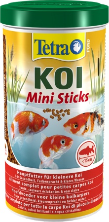 Tetra Корм Pond Koi Mini Sticks Premium Food for Smaller Koi мини палочки для молоди кои 1л – фото 4 Tetra Корм Pond Koi Mini Sticks Premium Food for Smaller Koi мини палочки для молоди кои 1л – фото 4