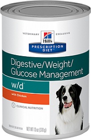  Hill's Влажный корм Prescription Diet w/d Canine Low Fat - Diabetic - Gastrointestinal диета для собак 0,37 кг – фото 5