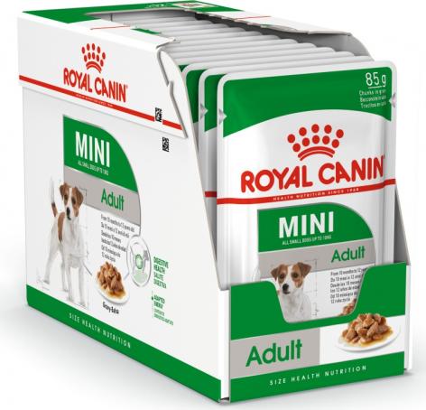 Royal Canin Влажный корм для собак Mini Adult в соусе 0,085 кг – фото 4 Royal Canin Влажный корм для собак Mini Adult в соусе 0,085 кг – фото 4