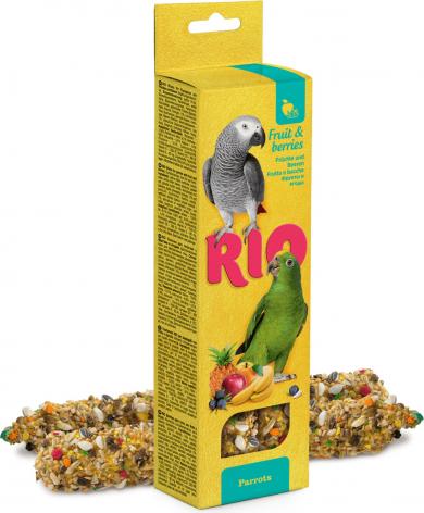 Rio Палочки для попугаев с фруктами и ягодами – фото 3 Rio Палочки для попугаев с фруктами и ягодами – фото 3
