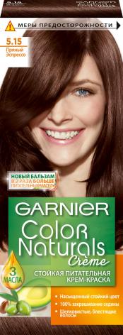  Garnier Стойкая питательная крем-краска для волос "Color Naturals", оттенок 5.15, Пряный эспрессо – фото 3