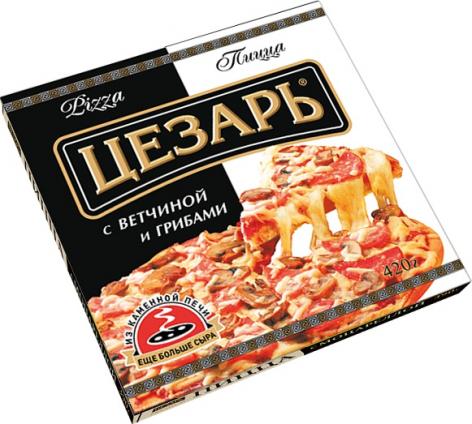 Caesar Пицца «» с ветчиной и грибами, 420 г – фото 2 Caesar Пицца «» с ветчиной и грибами, 420 г – фото 2