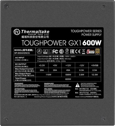 Toughpower GX1 600W PS-TPD-0600NNFAGE-1 v.2.4 – фото 1