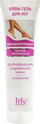 Дезодорирующий крем-гель для ног против потливости 100мл – фото 1