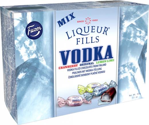 Шоколадные конфеты Liqueur Fills с водкой 150 г – фото 1