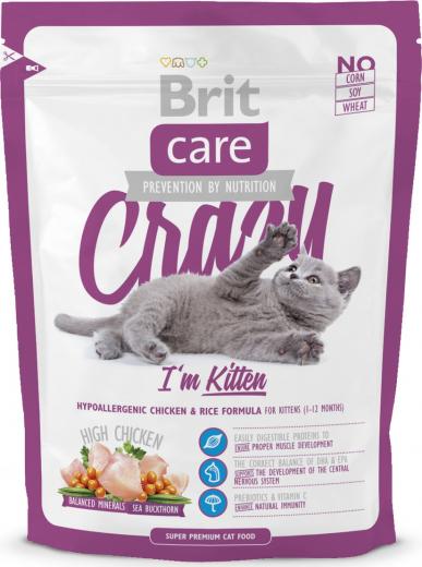 Сухой корм Care Cat Crazy Kitten гипоаллергенный с курицей и рисом для котят,беременных и кормящих кошек 2кг – фото 5