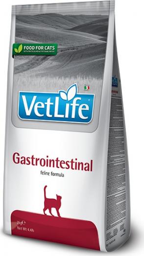 Сухой корм Vet Life Gastrointestinal Feline диета при нарушениях пищеварения для кошек 2кг – фото 2