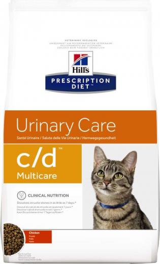 Сухой корм Prescription Diet c/d Urinare Care Milticare with Ocean Fish с рыбой диета при профилактике МКБ для кошек 1,5кг – фото 4