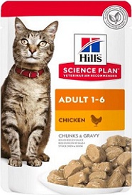 Влажный корм для кошек Science Plan Feline Adult with Chicken Pouch 0,085 кг – фото 10