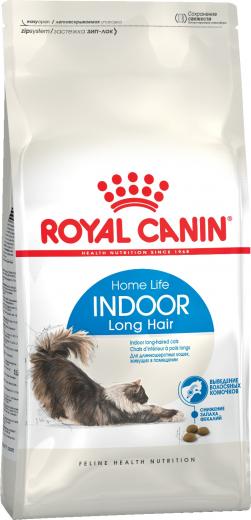 Корм для кошек Indoor Long Hair для домашних длинношерстных сух. 400г – фото 15