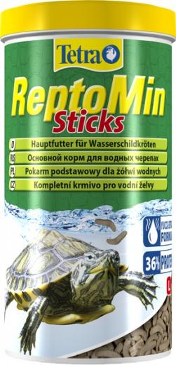 Корм ReptoMin Sticks Complete Food for All Water Turtles палочки для всех видов водных черепах 1л – фото 3