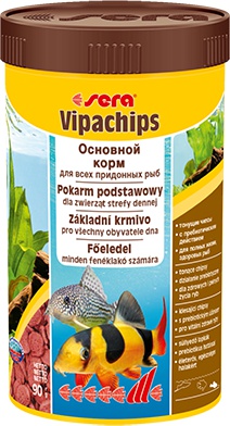 Корм для донных рыб VipaChips, чипсы, 100 мл – фото 2