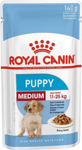 Пауч Medium Puppy Sause-Sobe кусочки в соусе собе для щенков средних пород c 2 до 10мес 140г