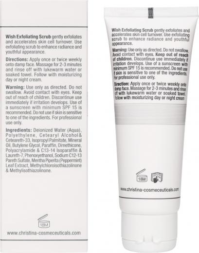 Wish Exfoliating Scrub - Скраб-эксфолиатор 75 мл – фото 5