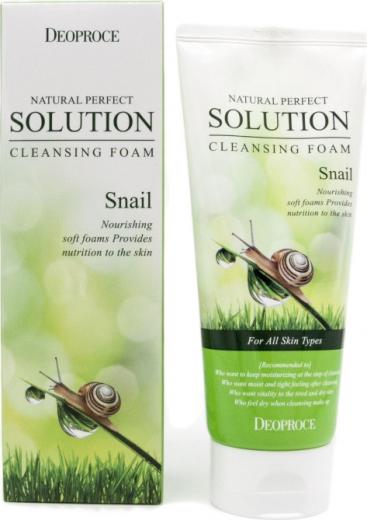 Пенка Natural Perfect Solution Cleansing Foam Snail (170 г) – фото 3