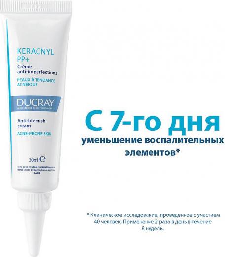 PP Успокаивающий крем"Keracnyl" против дефектов кожи, склонной к появлению акне 30 мл – фото 11