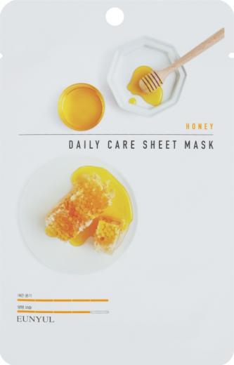 Тканевая маска для лица с экстрактом меда Honey Daily Care Sheet Mask, 22g – фото 1