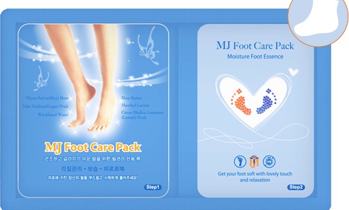 MJ Foot Care Pack маска для ног с гиалуроновой кислотой, 22 г – фото 4