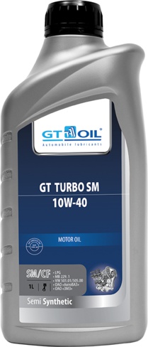 GT Turbo SM 10W-40 6 л – фото 3