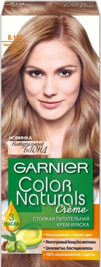 Стойкая питательная крем-краска для волос "Color Naturals", оттенок 8.132, Натурсветло-русый – фото 3