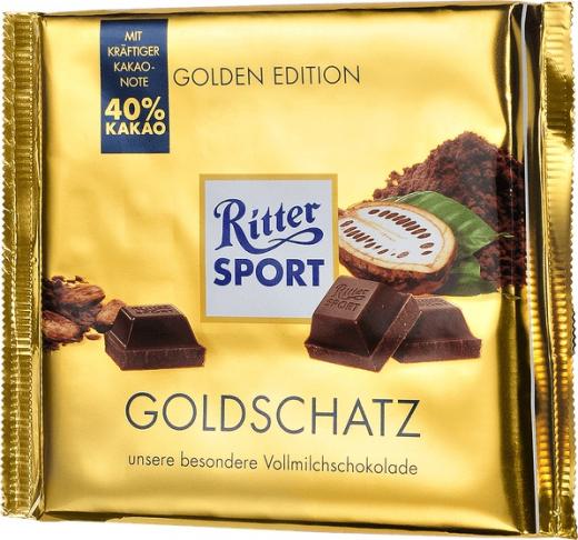 Шоколад Goldschatz 40%, 250 г – фото 8