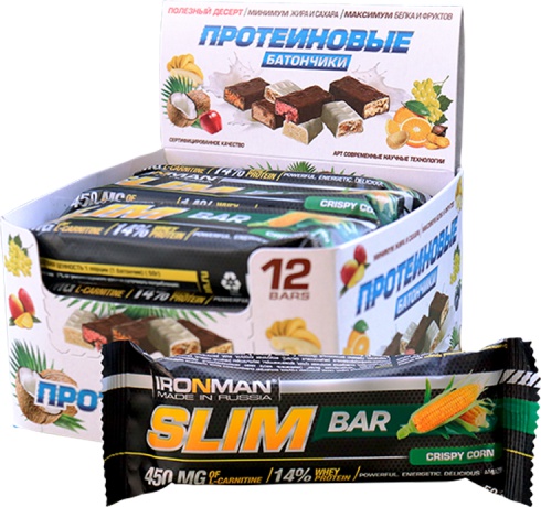 Slim Bar, батончик 50 г – фото 15