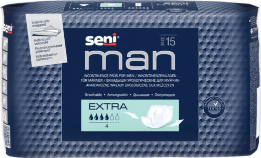 Прокладки для мужчин Man Extra, 21,5x28см, 15шт – фото 7