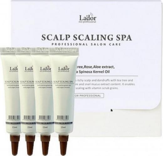 Пилинг для кожи головы Scalp Scaling Spa 4*15г – фото 4