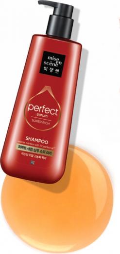 Шампунь для поврежденных волос с обогащенным составом Perfect Serum Shampoo Super Rich – фото 3