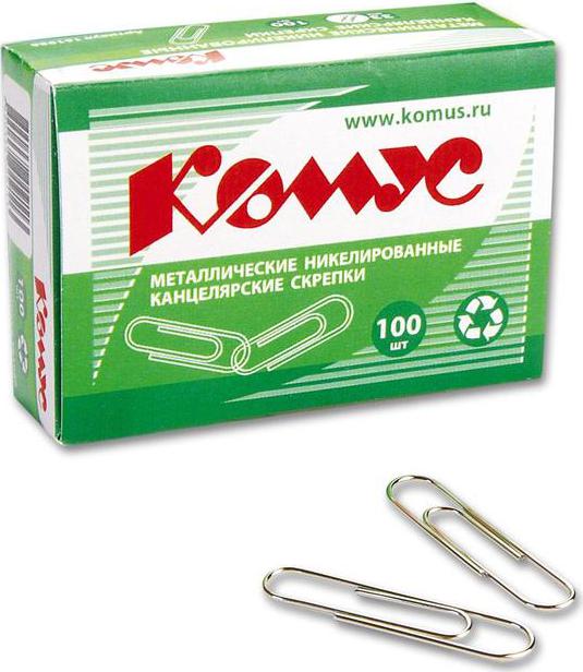 Скрепки 50 мм (100 штук в упаковке). Папка уголок комус. Комус. Комус пакет. Скрепки комус гофрированные.